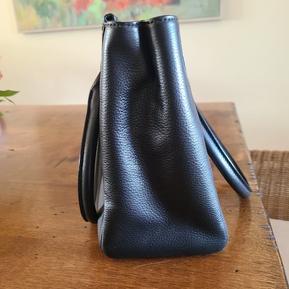 Kate Spade black leather handbag - Picture 4 of 6